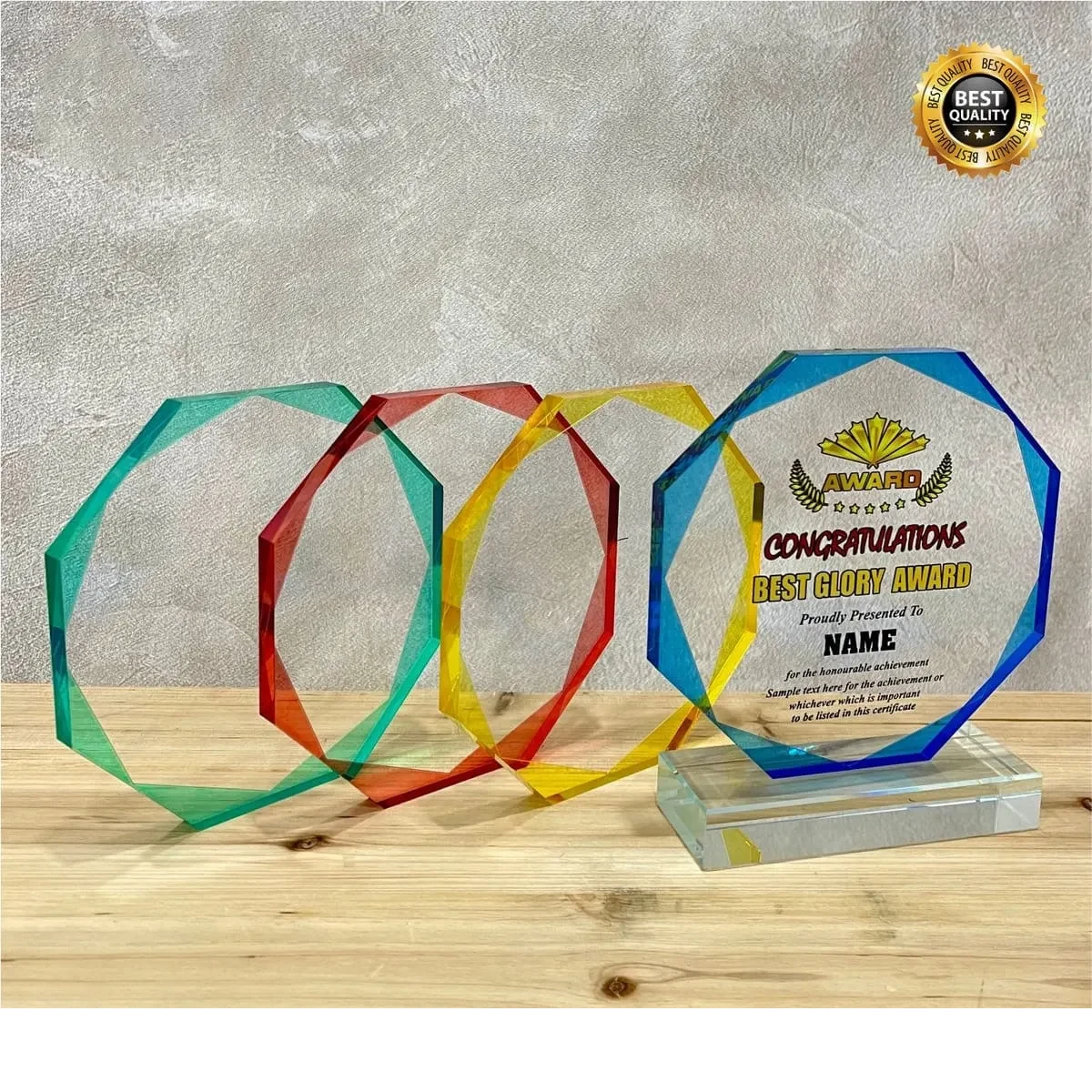 Acrylic Plaque 5129