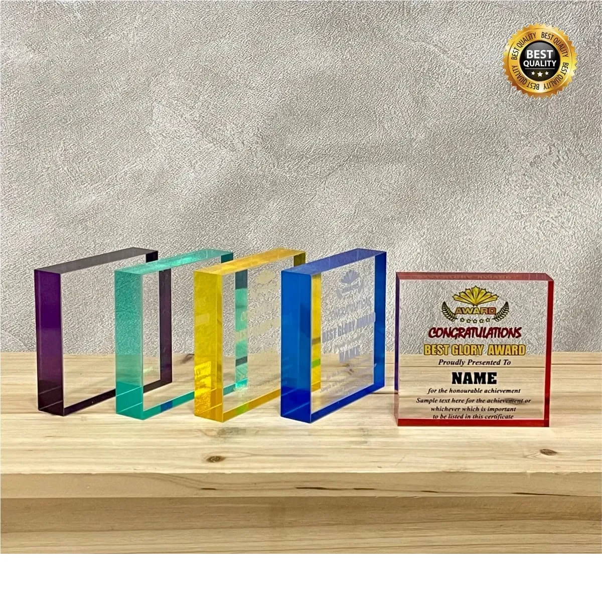 Acrylic Paper Weight 5132