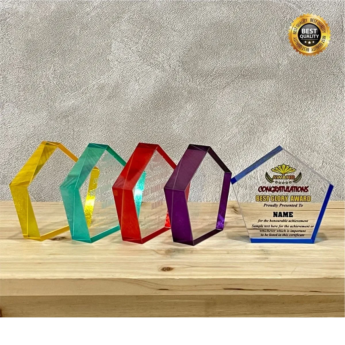 Acrylic Paper Weight 5134