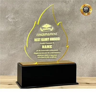 LED Lighting Acrylic Plaque 5135