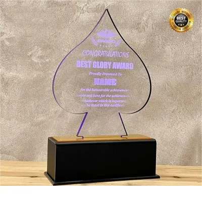 LED Lighting Acrylic Plaque 5136