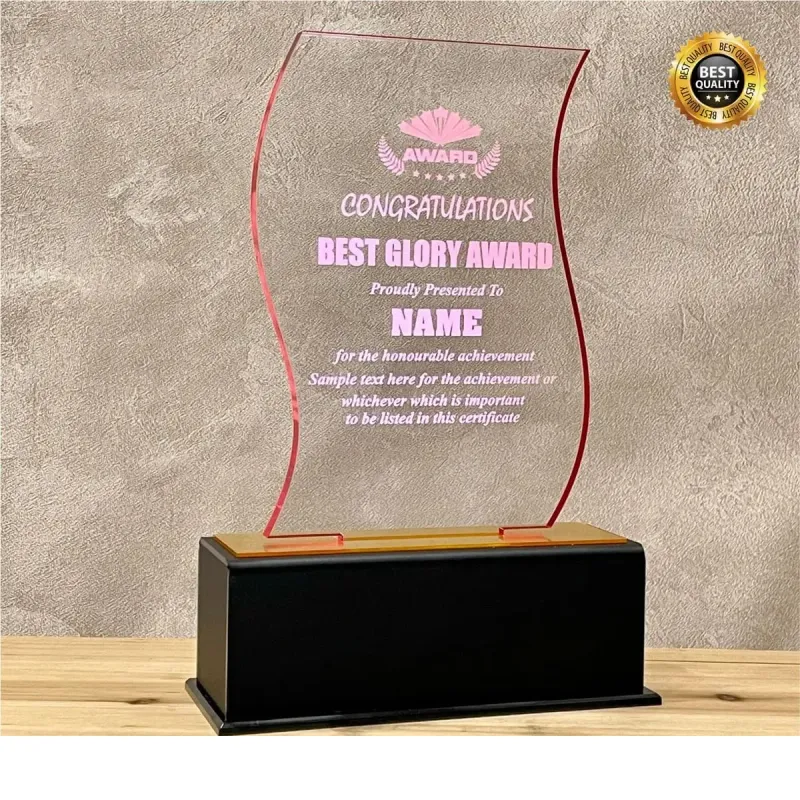 LED Lighting Acrylic Plaque 5137 product image