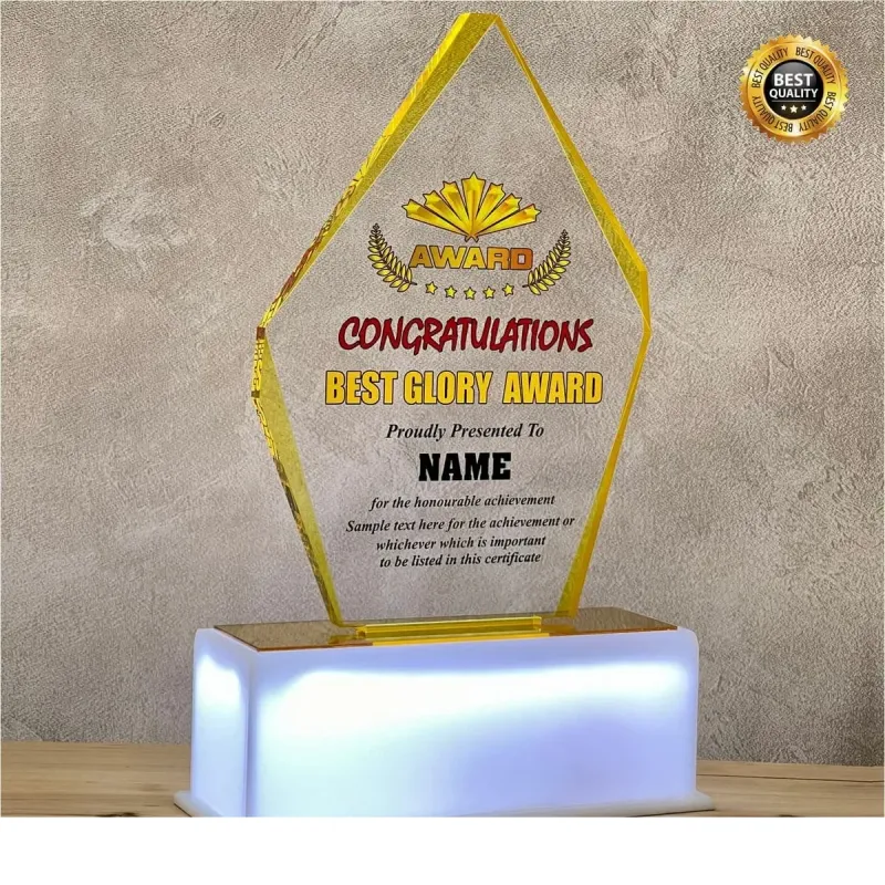 LED Lighting Acrylic Plaque 5139 product image