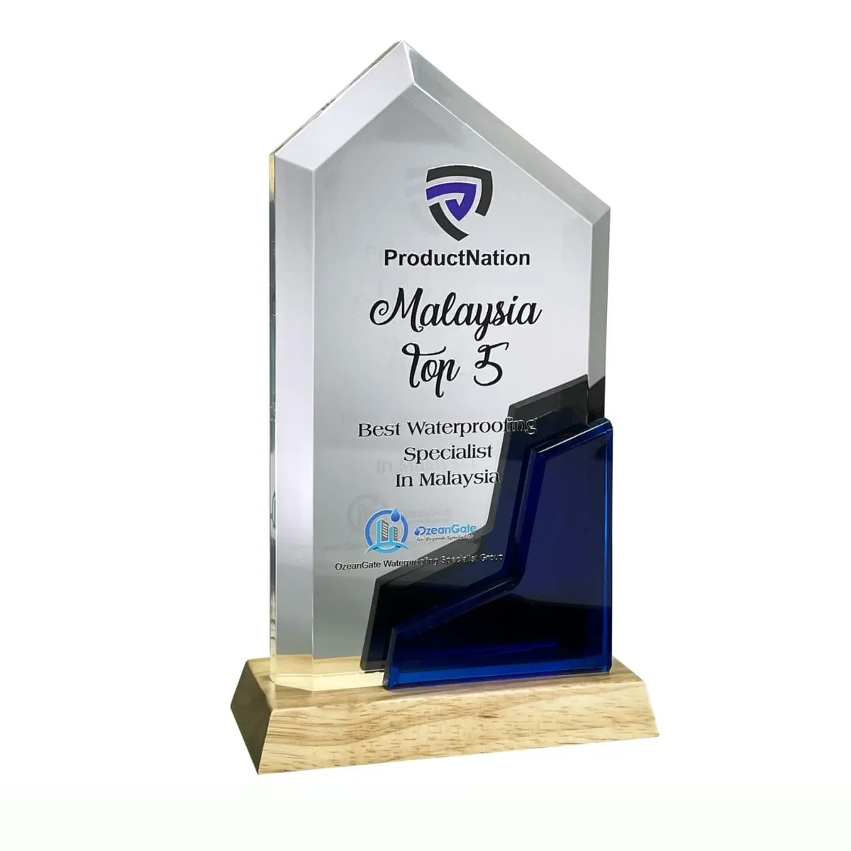 Innovative Design Acrylic Plaque 5163