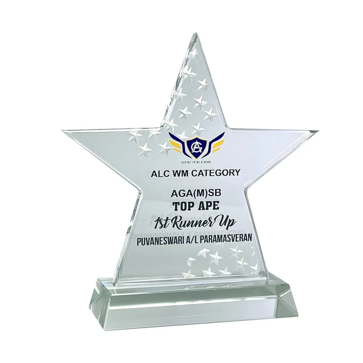 Innovative Design Acrylic Star Plaque 5196
