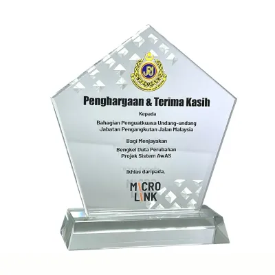 Innovative Design Acrylic Plaque 5197