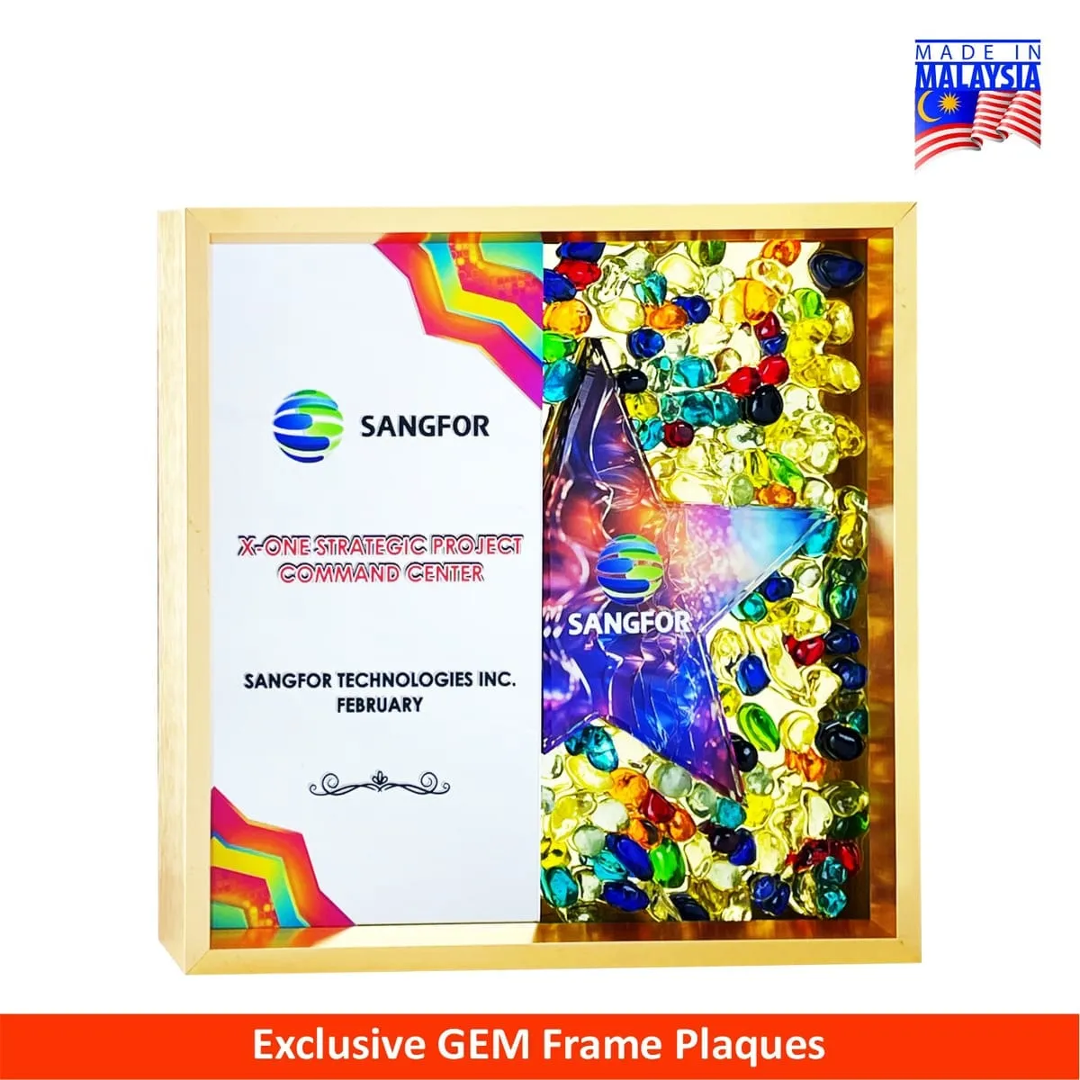 Premium Color Gem Frame
