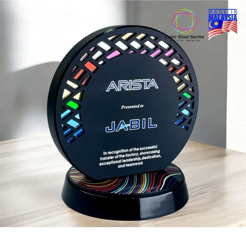 Square Honor Black Acrylic Award 5260 product image