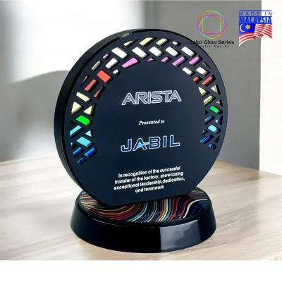 Square Honor Black Acrylic Award 5260