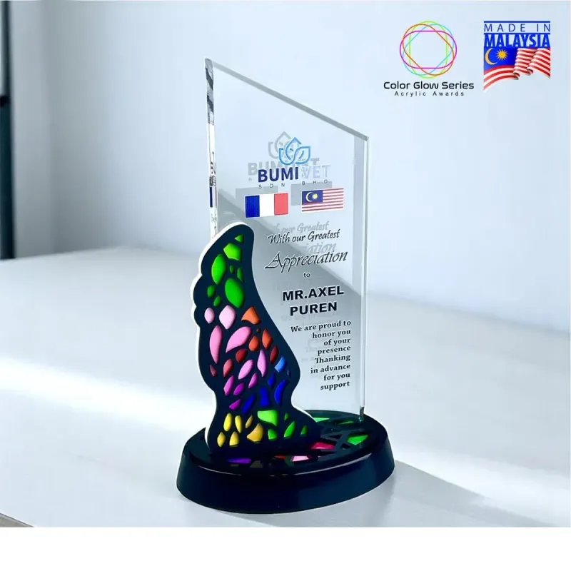 Square Honor Black Acrylic Award 5261 product image