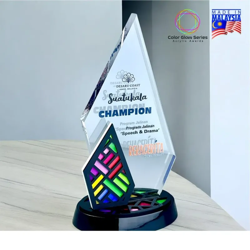 Square Honor Black Acrylic Award 5262 product image
