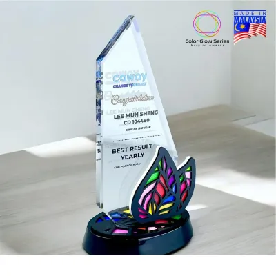 Square Honor Black Acrylic Award 5263
