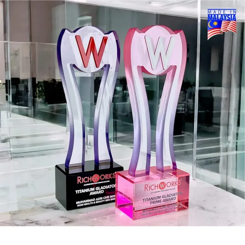 Color Glow Acrylic Trophy 5275 product image