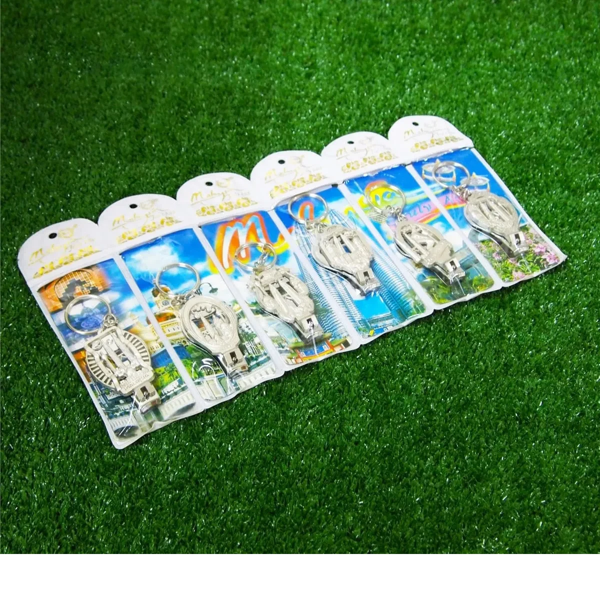 6-in-1 Malaysia Nail Clipper Keychain 579 mixed materials product image 2