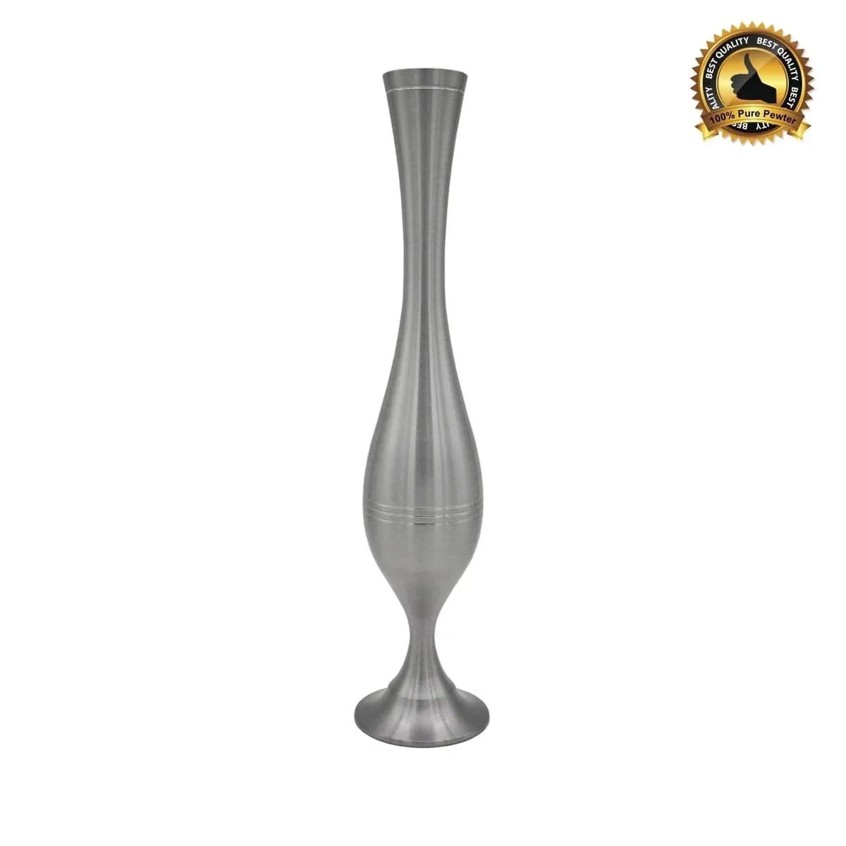 Exclusive Pewter Bud Vase P-7622