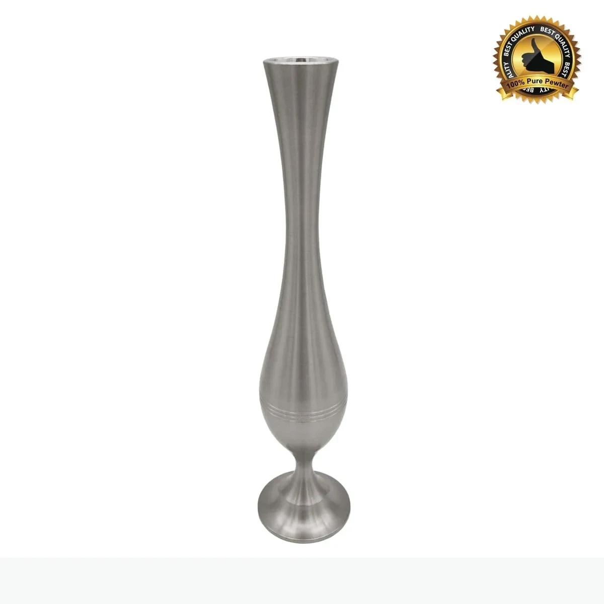 Exclusive Pewter Bud Vase P-7629