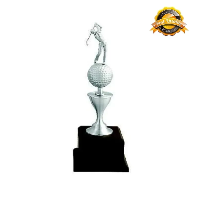 Pewter Golf Trophy P-7019 pewter awards & gifts product image