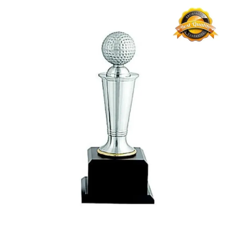 Pewter Golf Trophy P-7028 pewter awards & gifts product image
