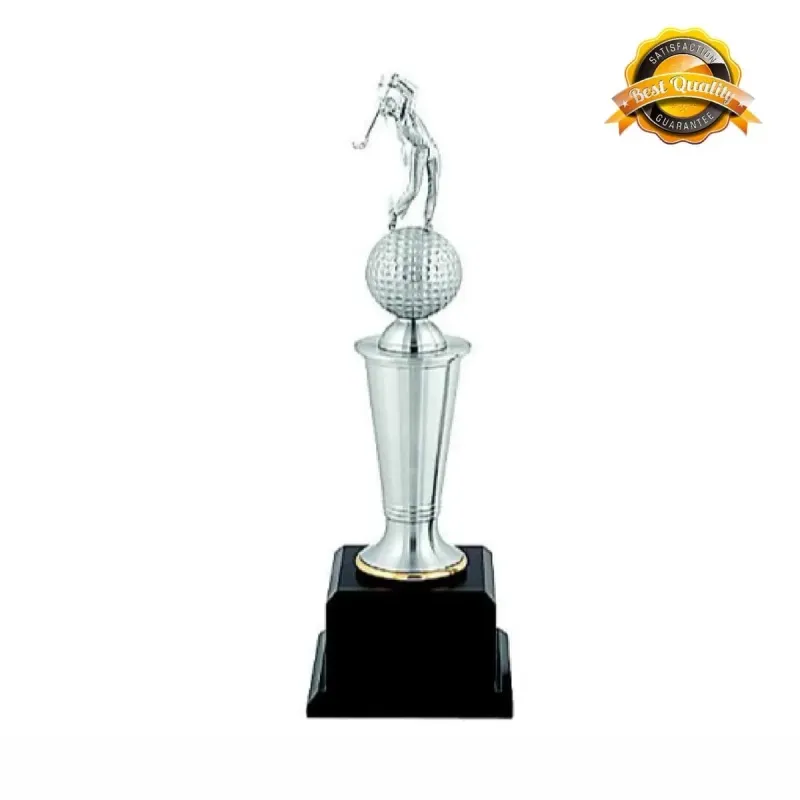 Pewter Golf Trophy P-7036 pewter awards & gifts product image
