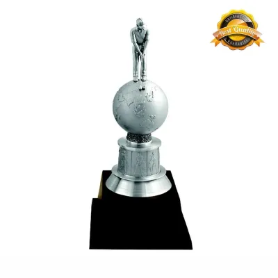 Pewter Golf Trophy P-7040