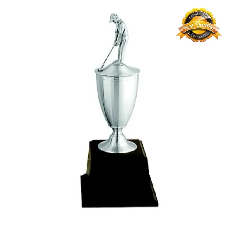 Pewter Golf Trophy P-7045(GF) pewter awards & gifts product image