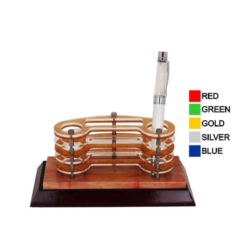 Wooden Acrylic Pen Holder 7108 mixed materials corporate gifts product image
