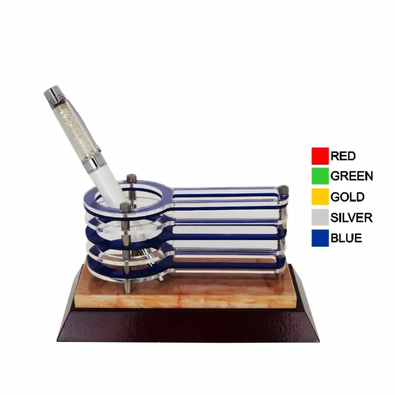 Wooden Acrylic Pen Holder 7109 mixed materials corporate gifts product image
