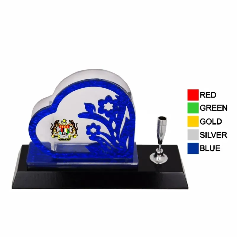 Wooden Acrylic NC Holder & Pen Holder 7121 mixed materials corporate gifts product image