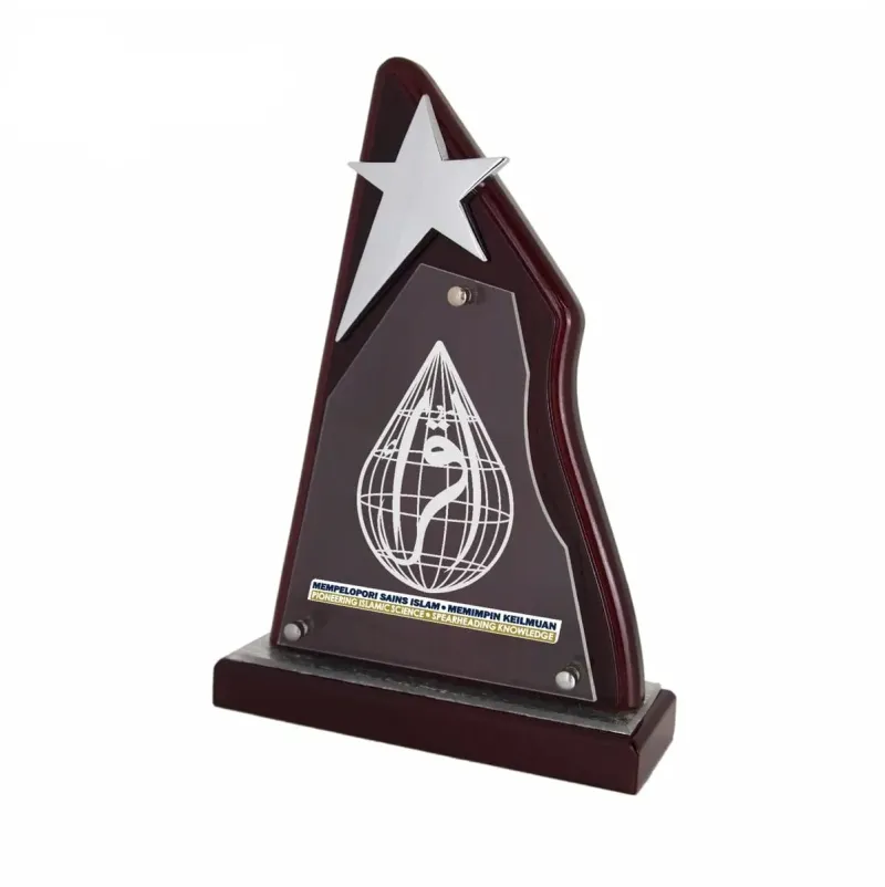 Wooden Plaque with Star 7123 product image