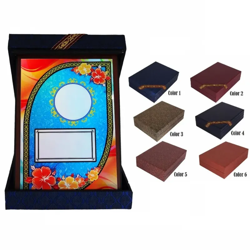 Wooden Box With Alum Plate 7135 product image