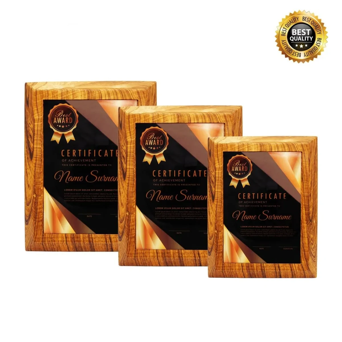Exclusive Wooden Plaque 7176
