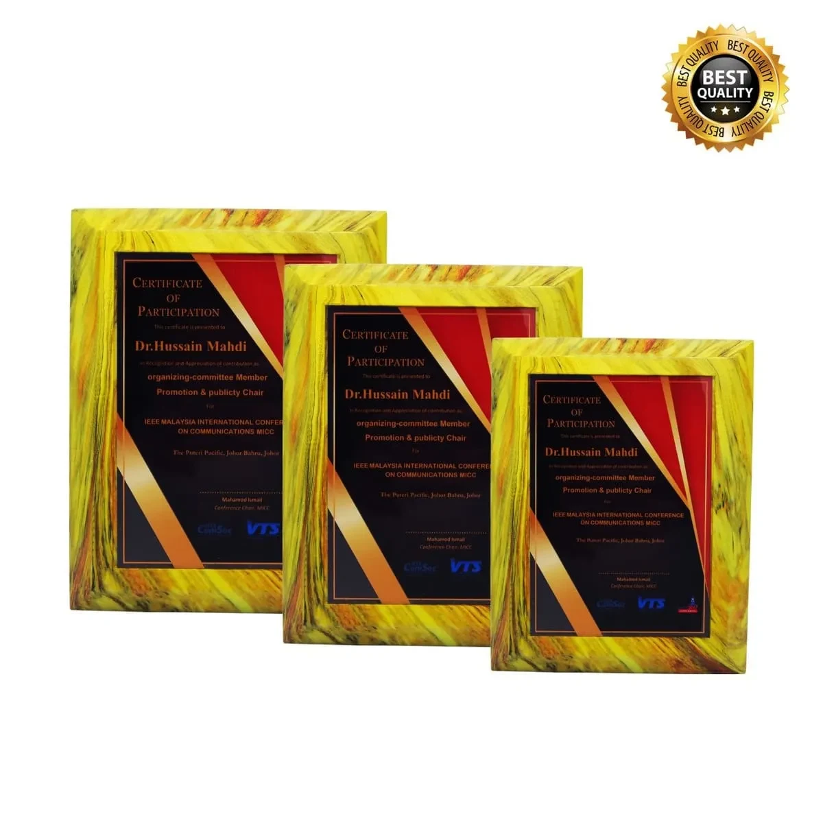 Exclusive Wooden Plaque 7181