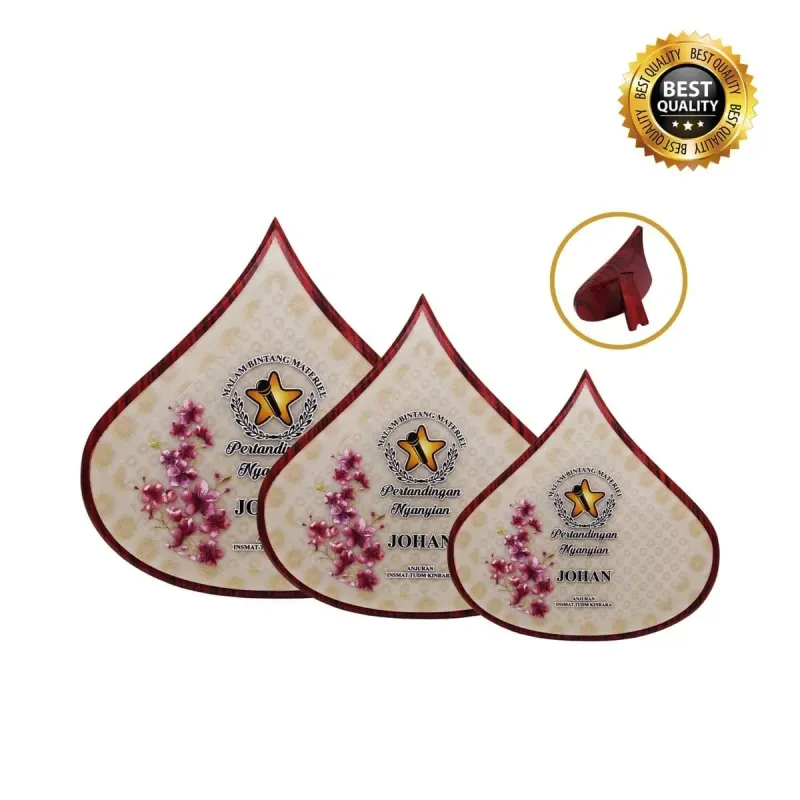 3D Effect Printing Wooden Plaque 7185 acrylic plaques product image