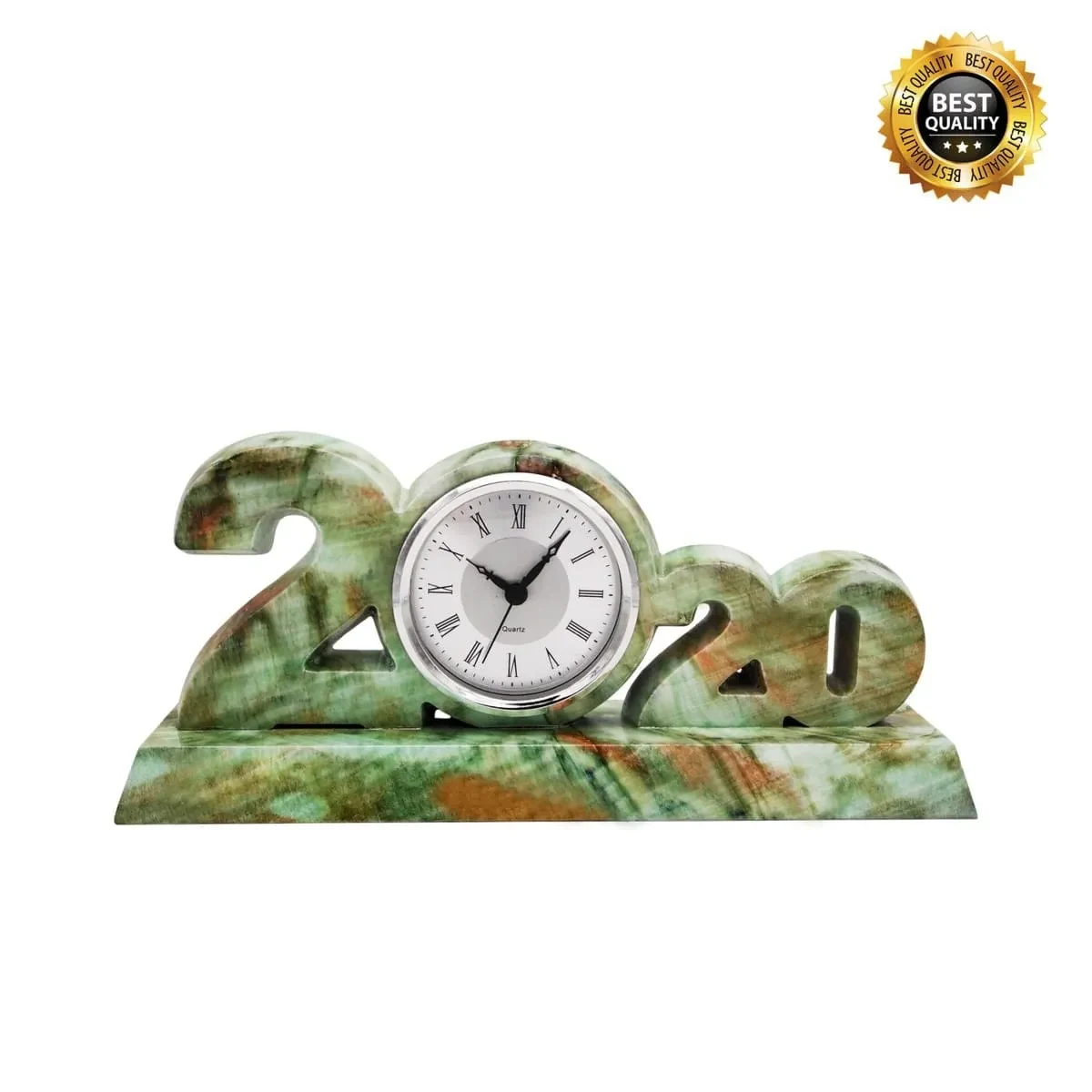 Exclusive Wooden Desktop with Clock 7194