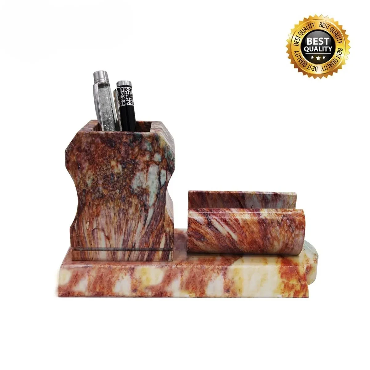 Wooden Pen Holder & Wooden Name Card Holder 7213