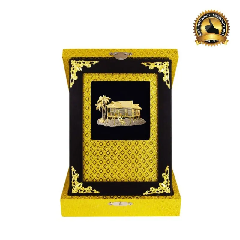 Exclusive Songket Souvenirs (Rumah Papan Kampung) 7367 mixed materials corporate gifts product image