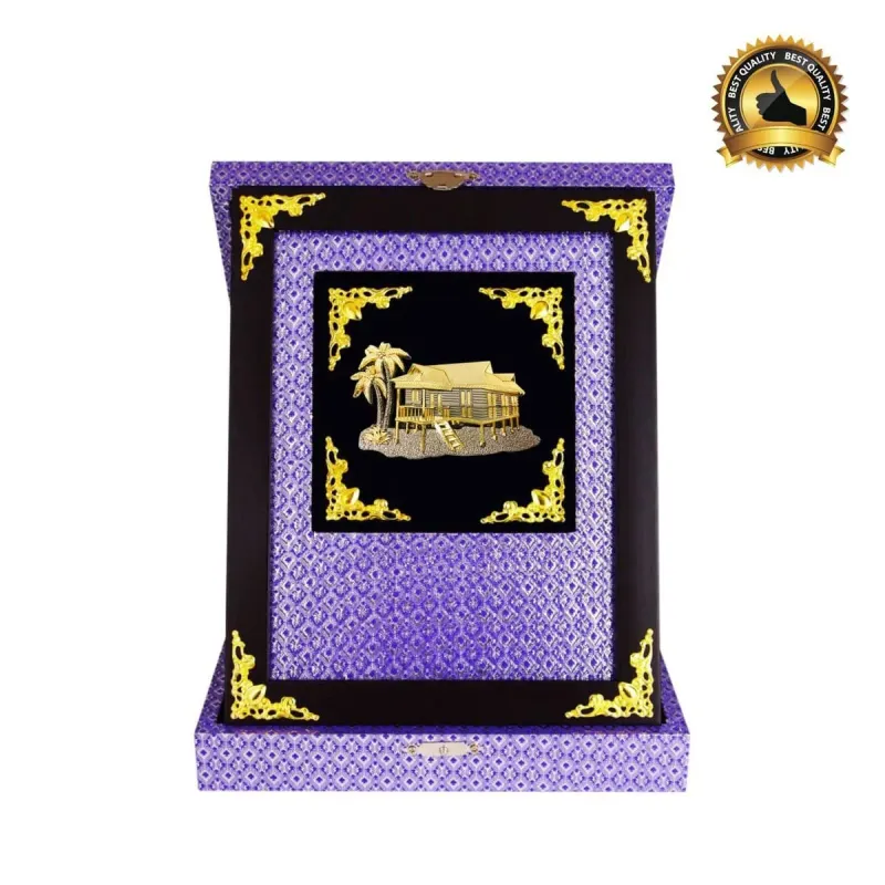 Exclusive Songket Souvenirs (Rumah Papan Kampung) 7372 mixed materials corporate gifts product image