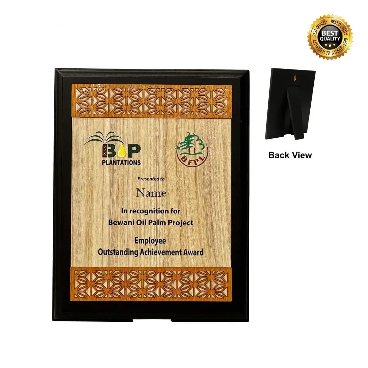 Exclusive Wooden Plaque 7471