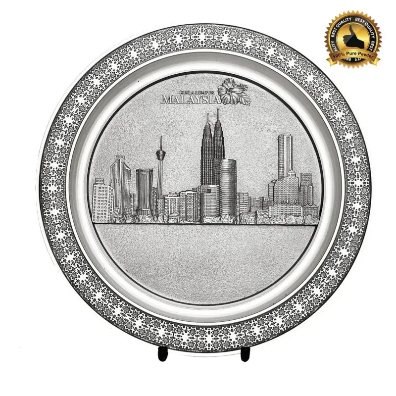 Malaysia Pewter Plate 7501 pewter awards & gifts product image