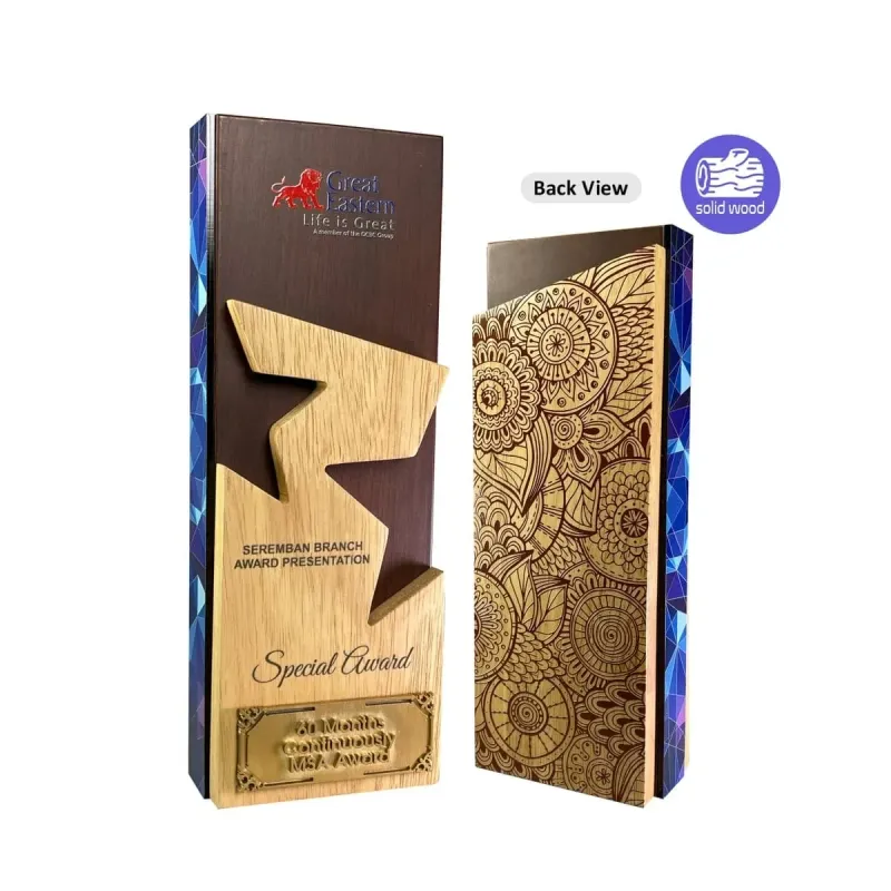 New Creative Design Wooden Star Plaque 7509 product image