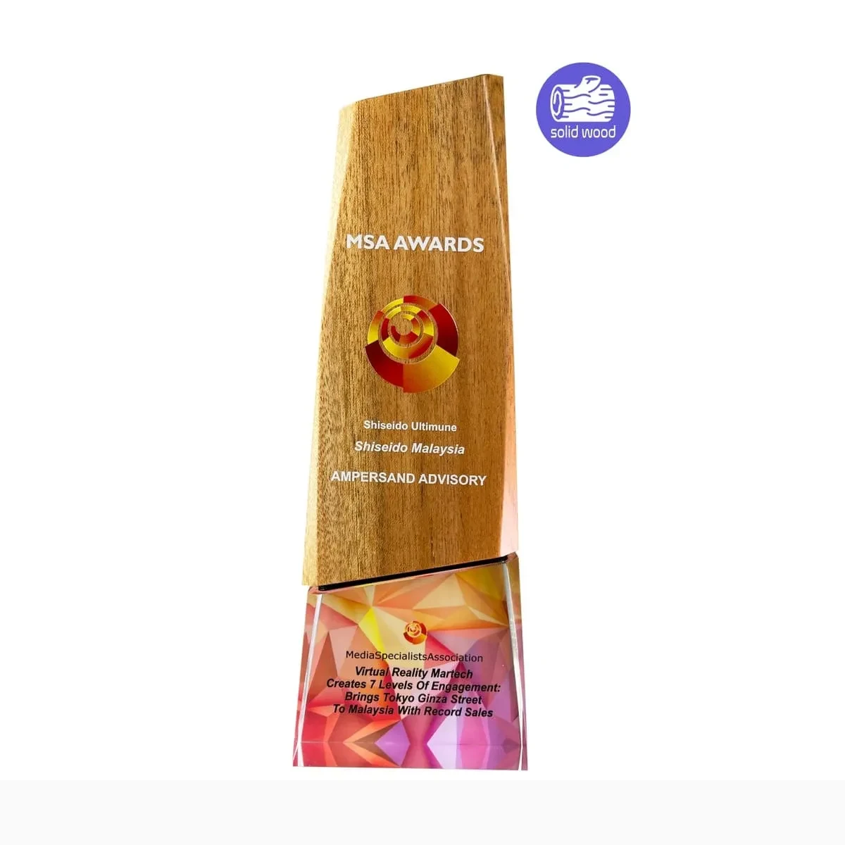 New Creative Design Wooden Plaque 7519