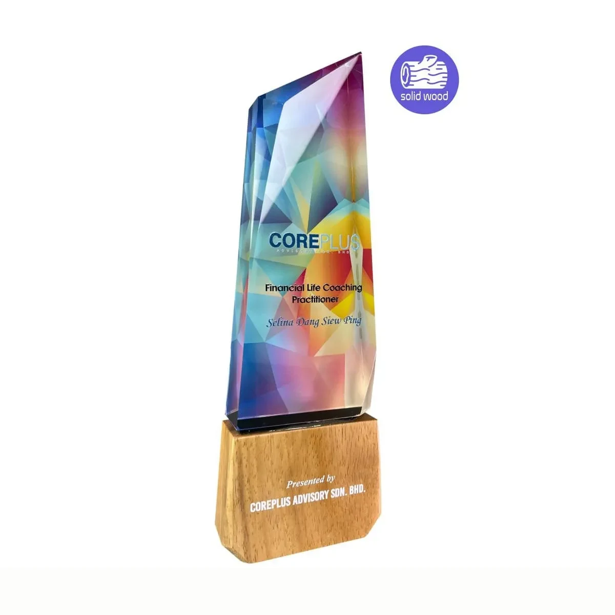 New Creative Design Wooden Plaque 7521