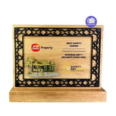 New Creative Design Wooden Plaques (Rumah Papan Kampung) 7570