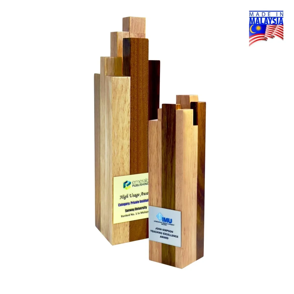 Premium Wood Trophy 7661