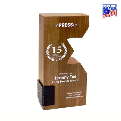 Premium Wood Trophy 7670