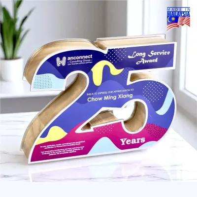 Premium Wood Plaque 7712