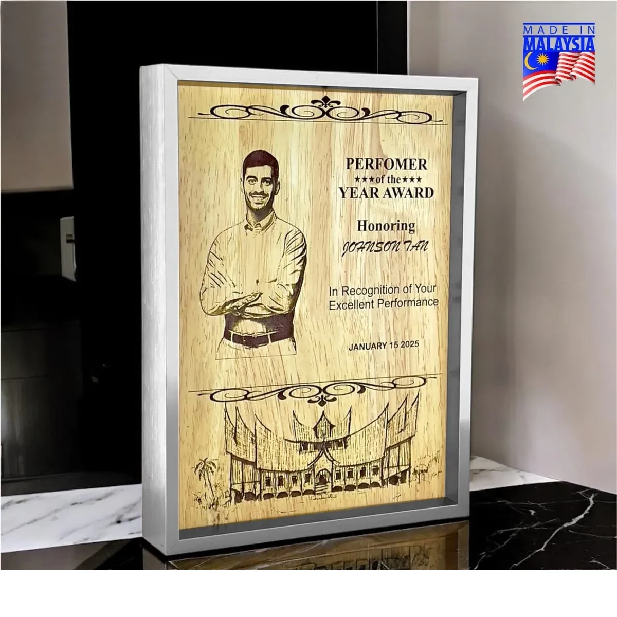 Premium Metal Frame 7738