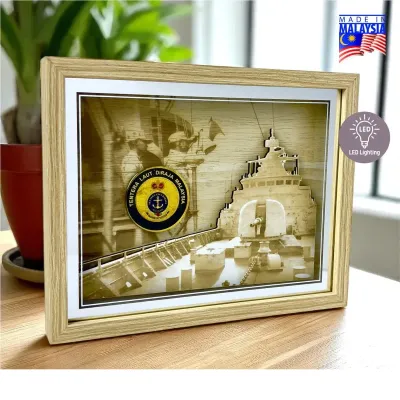 LED Lighting Premium Wooden Frame 7756