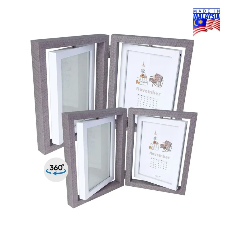 Rotating Premium Wooden Photo Frame 7761 product image
