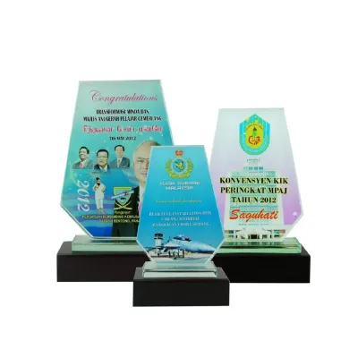 Exclusive Crystal Glass Awards 8000